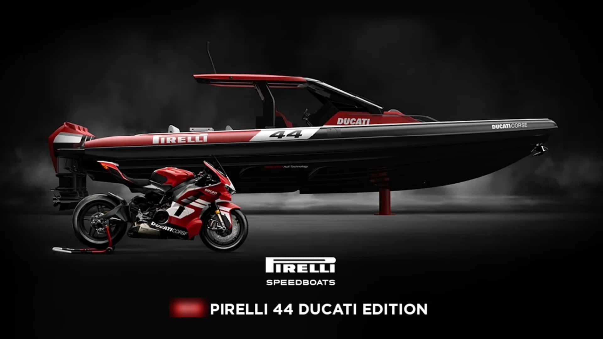 תצלום שער - סירת המרוץ של Ducati מציעה 1,500 כ"ס - כוח של 7.5 אופנועי סופרבייק