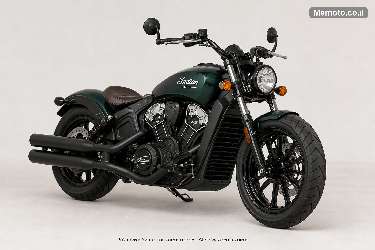 Indian SCOUT THUNDER-BLACK/JADE